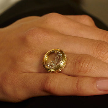 Antique 15 Ring Rings - Moritz Glik Ready to Ship diamonds