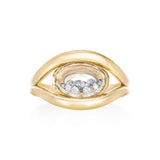 Cascavel East-West Ring Petite Ring - Moritz Glik diamonds Cascavel