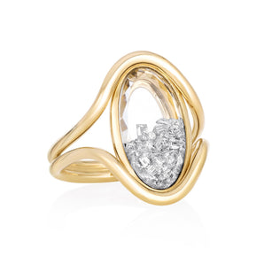 Cascavel Oval Ring Ring - Moritz Glik diamonds Ready to Ship Cascavel