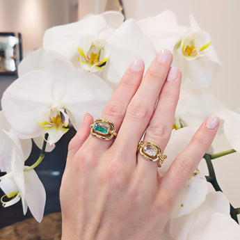 Elo Shaker Ring Rings - Moritz Glik Ready to Ship diamonds