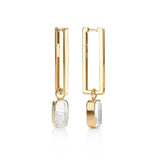 Forma Hoops Diamond Earrings - Moritz Glik Ready to Ship