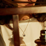 Ten Fourteen Necklace Blue product_description_first_two_sentences - shop_name