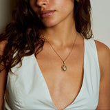 Halo Oval Necklace product_description_first_two_sentences - shop_name
