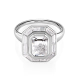 Portrait Diamond Shaker Ring Ring - Moritz Glik Ready to Ship diamonds