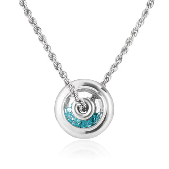 Roda 9 Necklace Paraiba Necklace - Moritz Glik emeralds