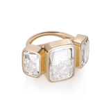 Ten Fourteen Triple Stack Rings - Moritz Glik diamonds Ready to Ship black diamond
