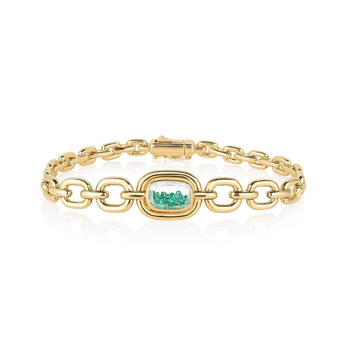 Elo Bracelet Emerald Bracelets - Moritz Glik emeralds Elos