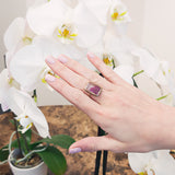 Material Ruby Shaker Ring Ring - Moritz Glik Enamel rubies Apura