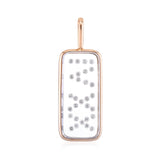Vitrô 4:20 Roman Tag Necklaces - Moritz Glik Customize Yours diamonds Charms