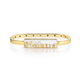 Yellow Diamond Shaker Bangle Bracelets - Moritz Glik diamonds Kaleidoscope Colors Core