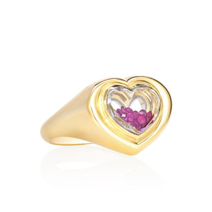 Afeto Signet Ring Ruby Ring - Moritz Glik rubies Ruby Neue
