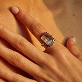 Antique Ring Blue Rings - Moritz Glik Ready to Ship sapphires diamonds