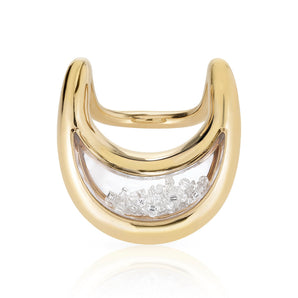 Artemis Ring 'Melted' Ring - Moritz Glik diamonds