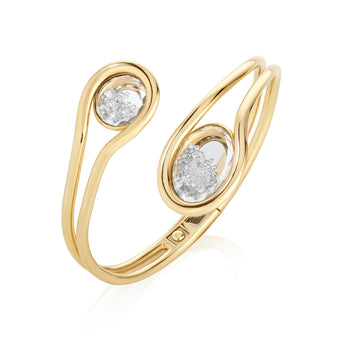 Cascavel Open Bracelet Bracelets - Moritz Glik diamonds