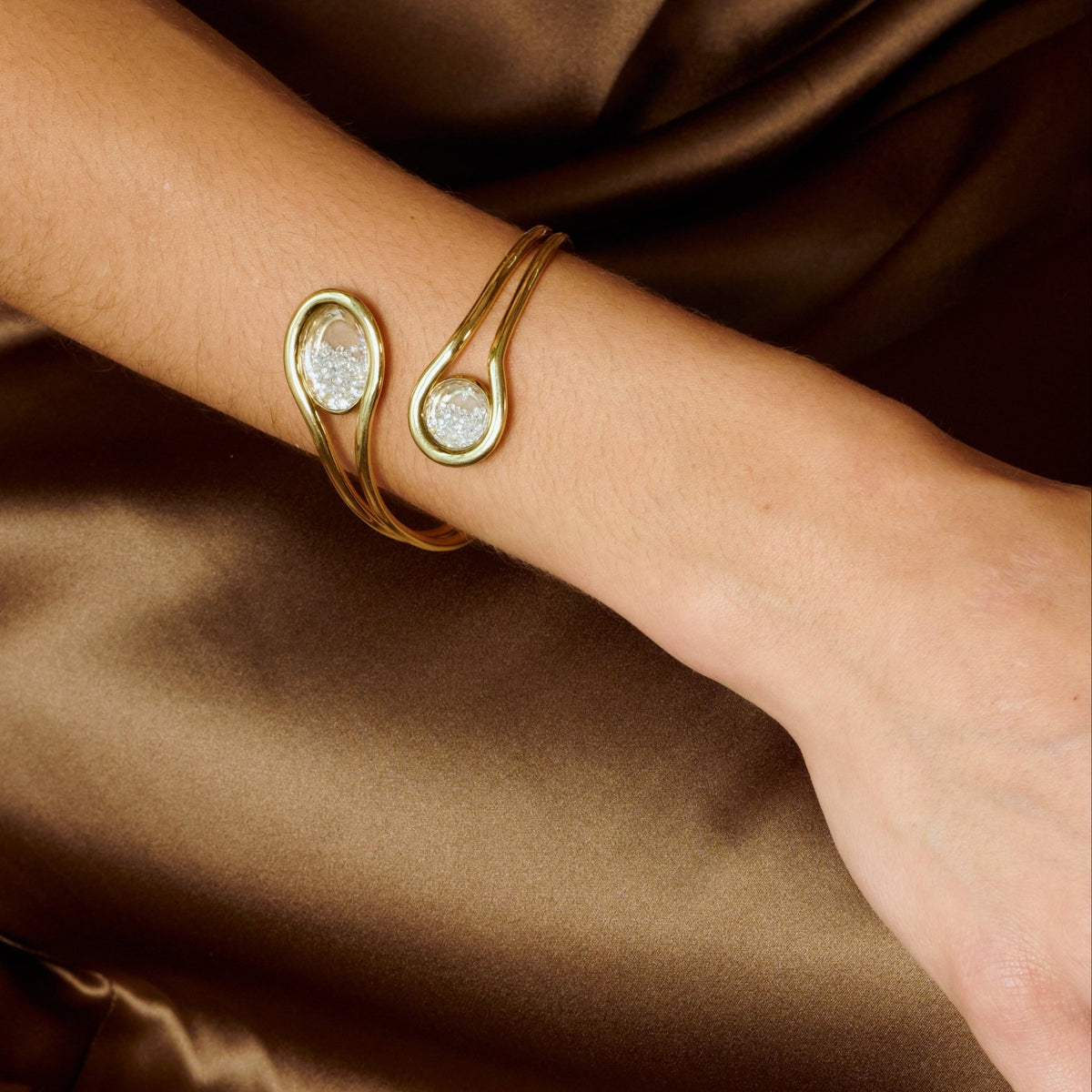 Cascavel Open Bracelet Bracelets - Moritz Glik diamonds