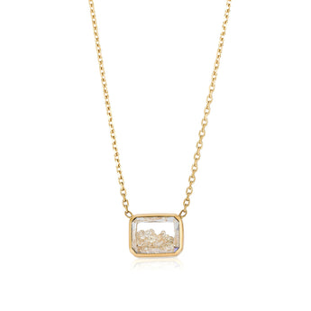 Esmeralda Necklace Yellow Necklaces - Moritz Glik diamonds