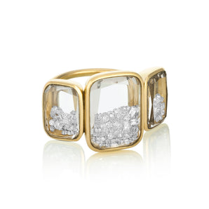 Neue Triple Stack Ring Rings - Moritz Glik Ready to Ship diamonds