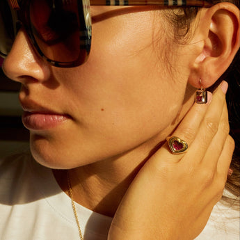 Afeto Signet Ring Ruby product_description_first_two_sentences - shop_name