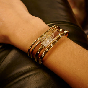 Stacking Bangle Bracelet Bracelets - Moritz Glik Ready to Ship diamonds