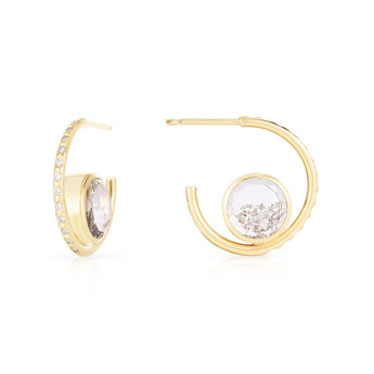 Arlequim Hoop Earrings Earrings - Moritz Glik diamonds fall edit Circo