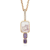 Bala Shaker Necklace Necklaces - Moritz Glik sapphires Apura
