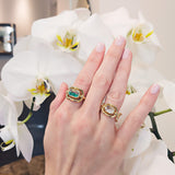 Elo Ring Emerald Rings - Moritz Glik emeralds Elos