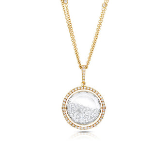 Halo 20 Shaker Necklace Necklaces - Moritz Glik diamonds Get Gifted Core