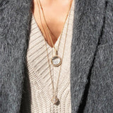 Halo 20 Shaker Necklace Necklaces - Moritz Glik diamonds Get Gifted Core