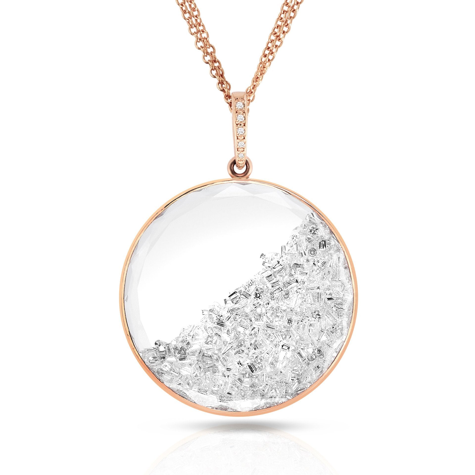 The Big Boy Shaker Necklace in 18k gold Moritz Glik