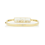 Yellow Diamond Shaker Bangle Bracelets - Moritz Glik diamonds Kaleidoscope Colors Core